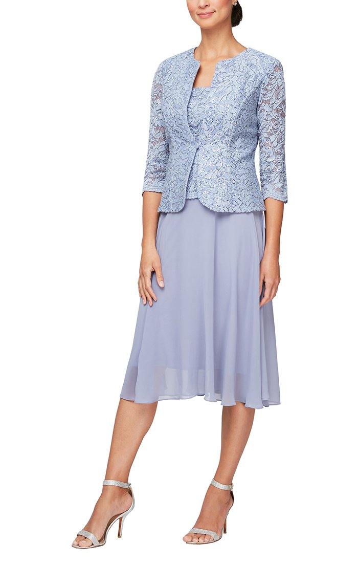 Alex Evenings Mother of the Bride Dress 81122445 - The Dress Outlet