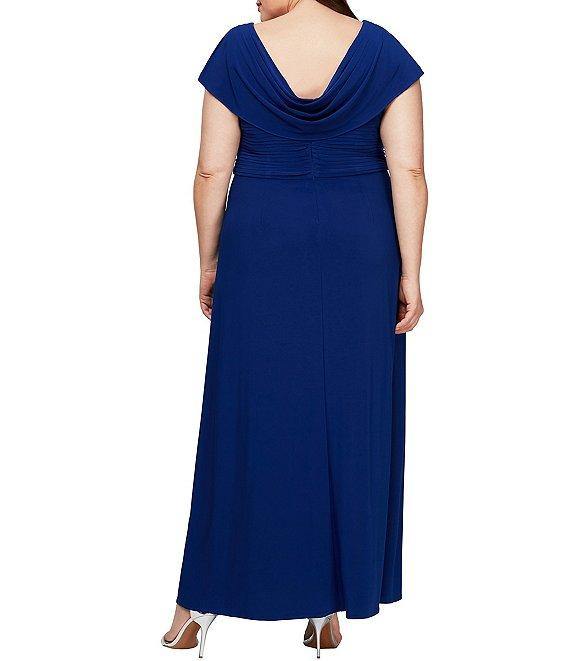Alex Evenings Plus Size Long Formal Dress 84351491 - The Dress Outlet
