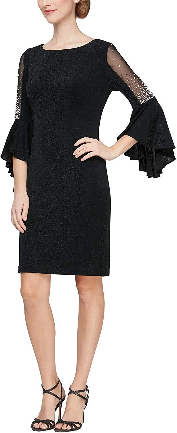 Alex Evenings Short Formal Cocktail Dress 8127571 - The Dress Outlet