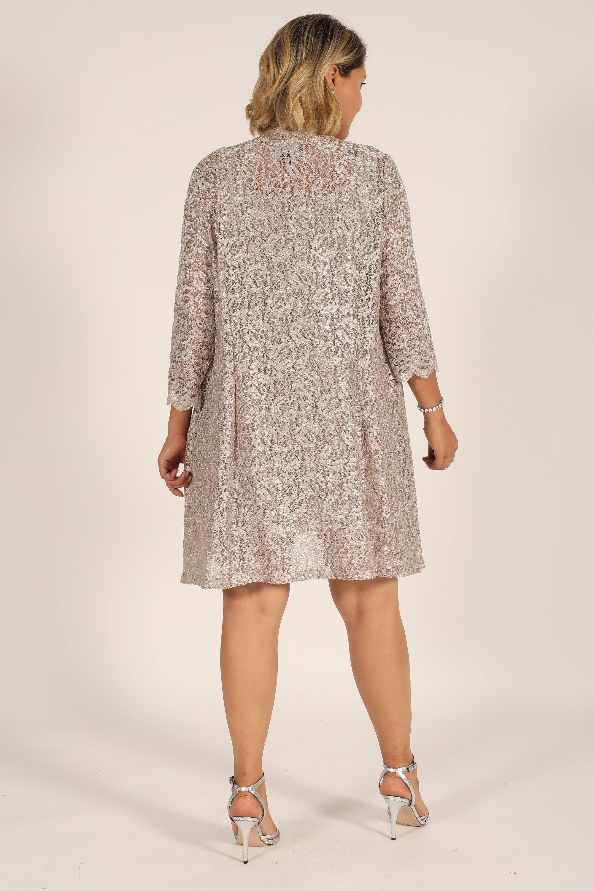 Alex Evenings Short Mother of the Bride Dress 2121655 - The Dress Outlet