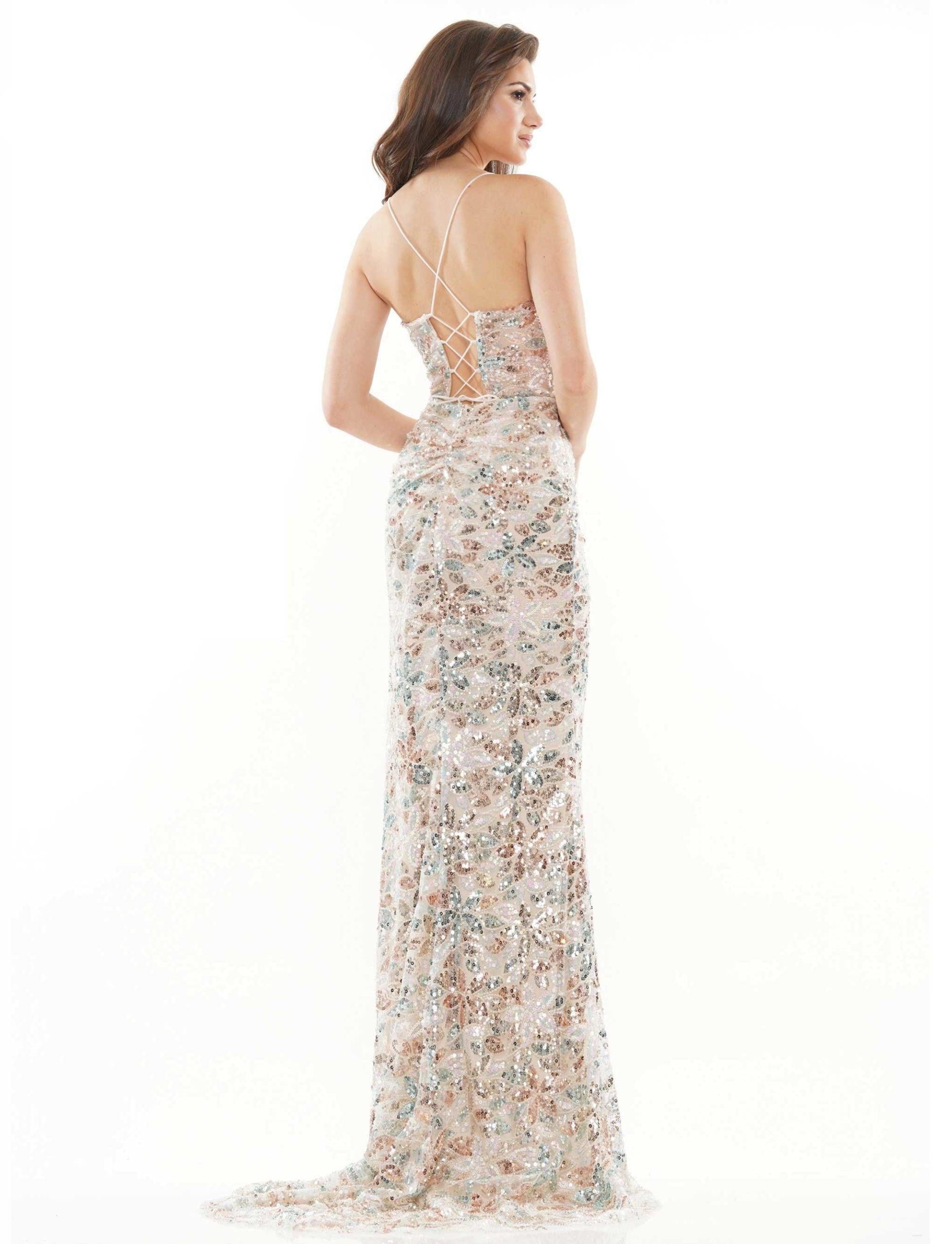 Colors Formal Long Fitted Prom Dress 2727 - The Dress Outlet