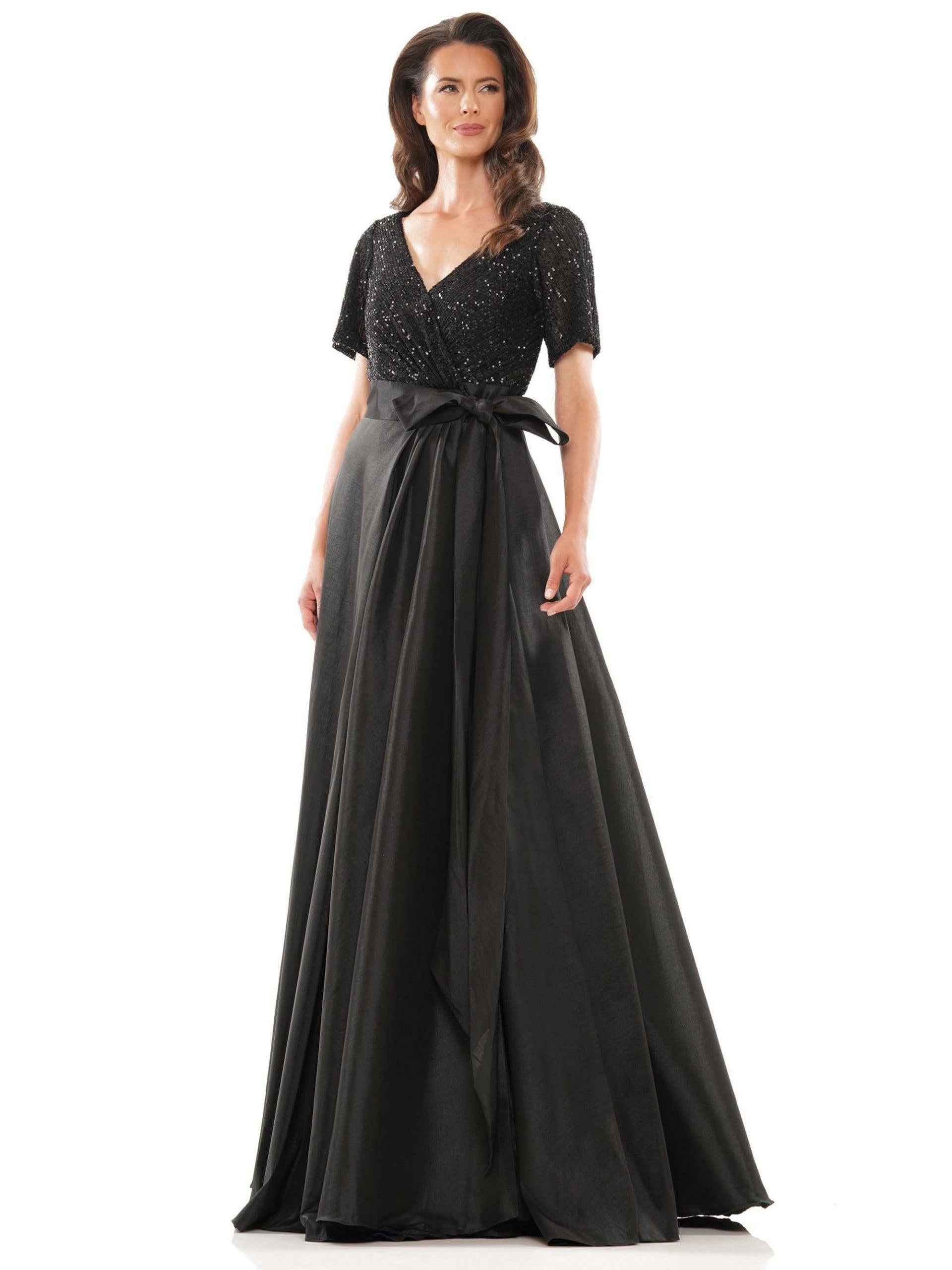 Colors Long Formal A-line Dress M316 - The Dress Outlet