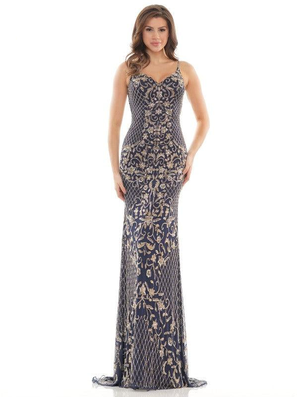 Colors Long Formal Beaded Prom Dress 122 - The Dress Outlet