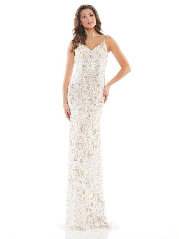 Colors Long Formal Beaded Prom Dress 122 - The Dress Outlet