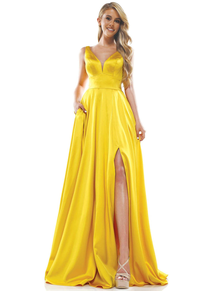 Colors Long Sleeveless Formal Prom Dress 904 - The Dress Outlet