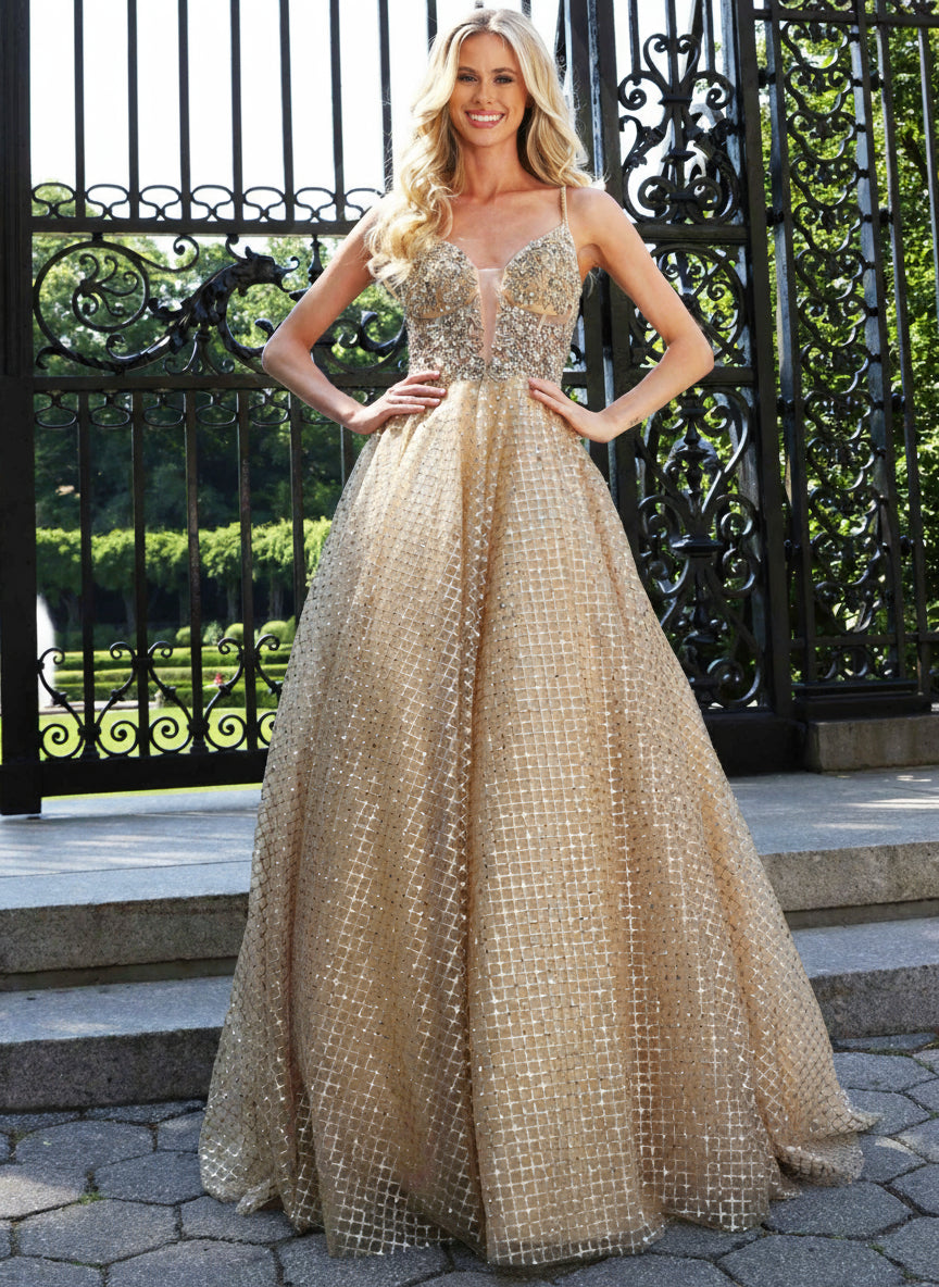 Gold Sequin Gold Prom Dress Near Me Gold Colors 2935 Colors Long