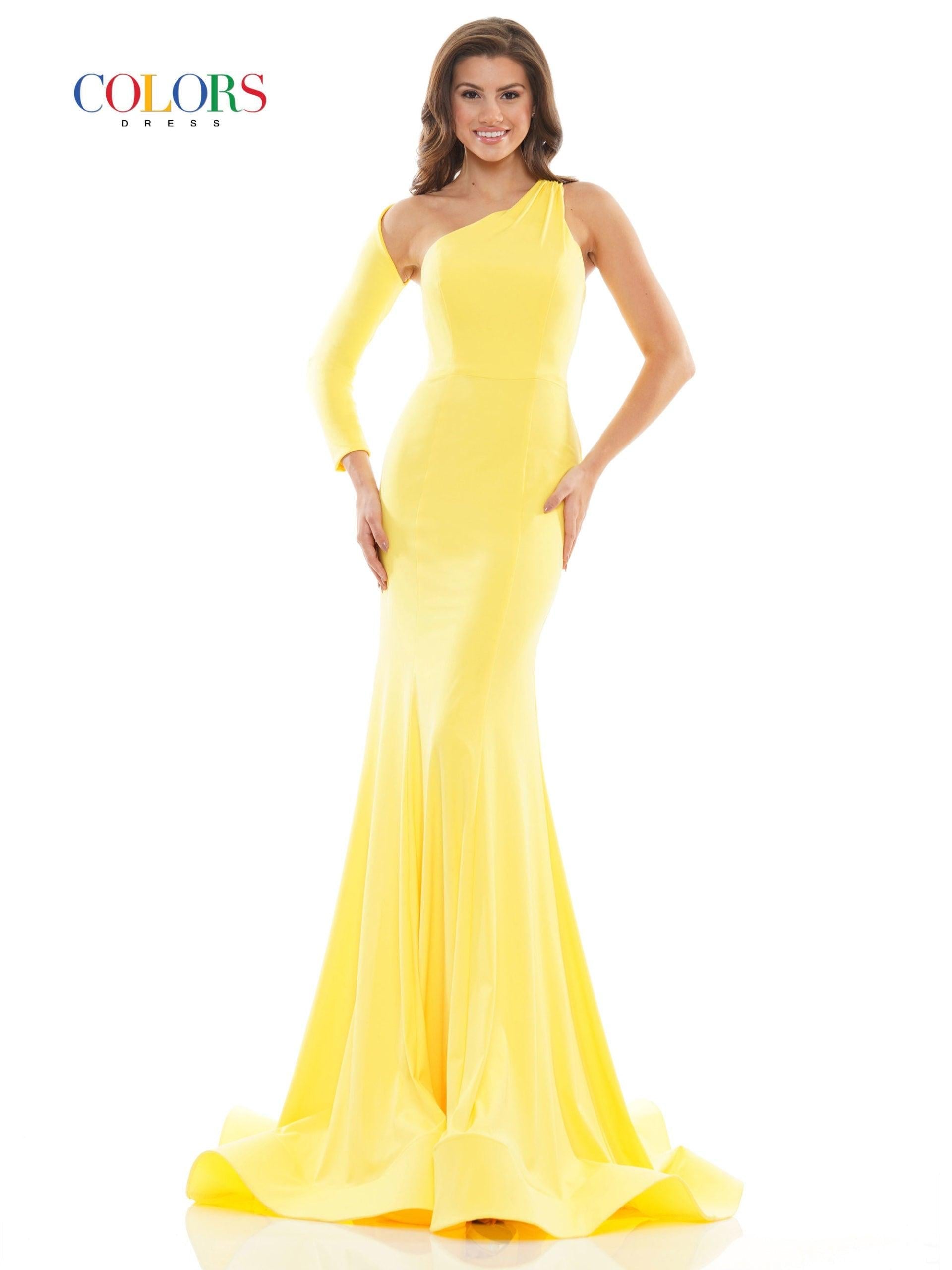 Hot Pink One Shoulder A-Line Long Party Dress Guest Dress, DP3460