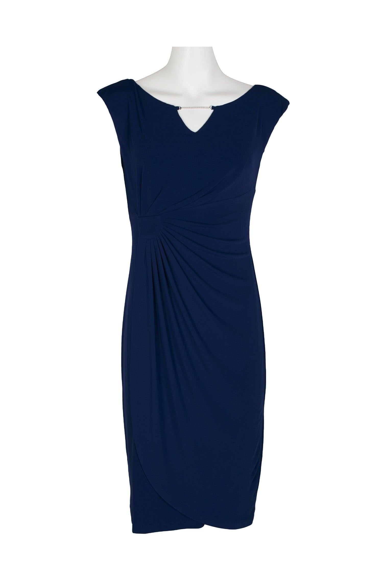 Navy Connected Apparel Short Cap Sleeve Cocktail Dress for $68.99 – The ...