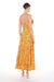Formal Dresses Long Spaghetti Strap Floral Maxi Dress Yellow
