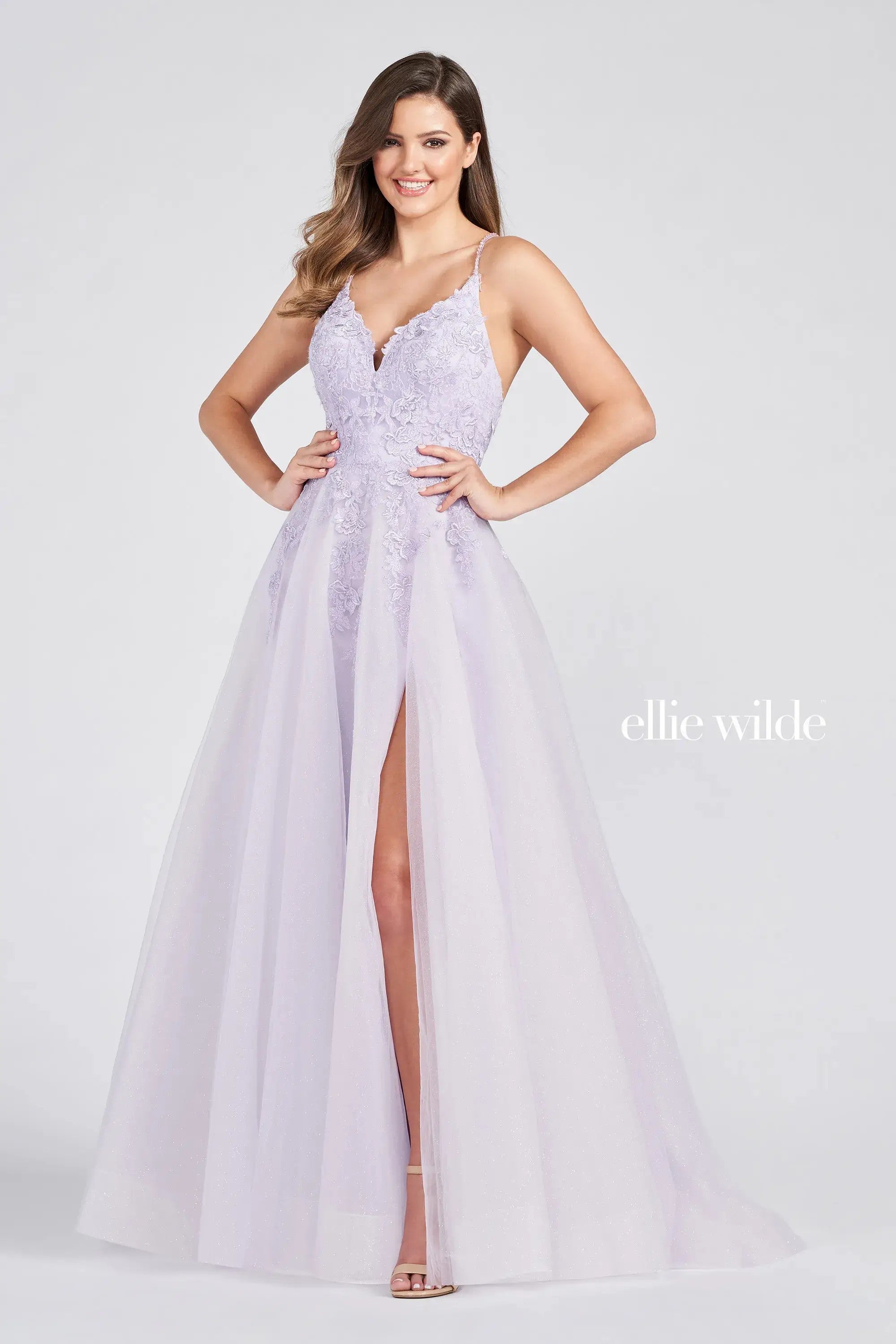 Prom Dresses Long Formal A Line Evening Prom Dress Lilac