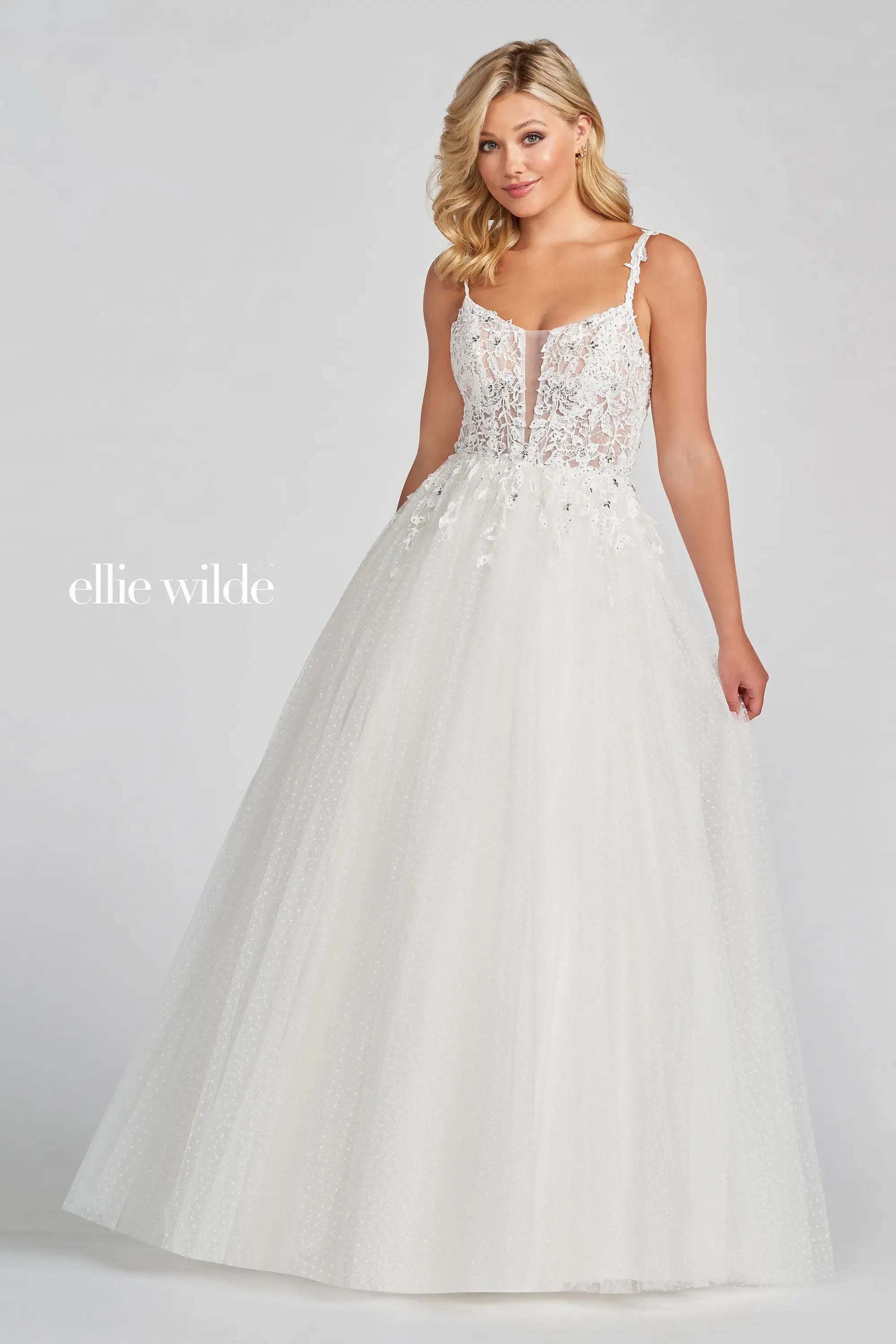 Prom Dresses Prom Long Formal Pocket Ball Gown Pearl White