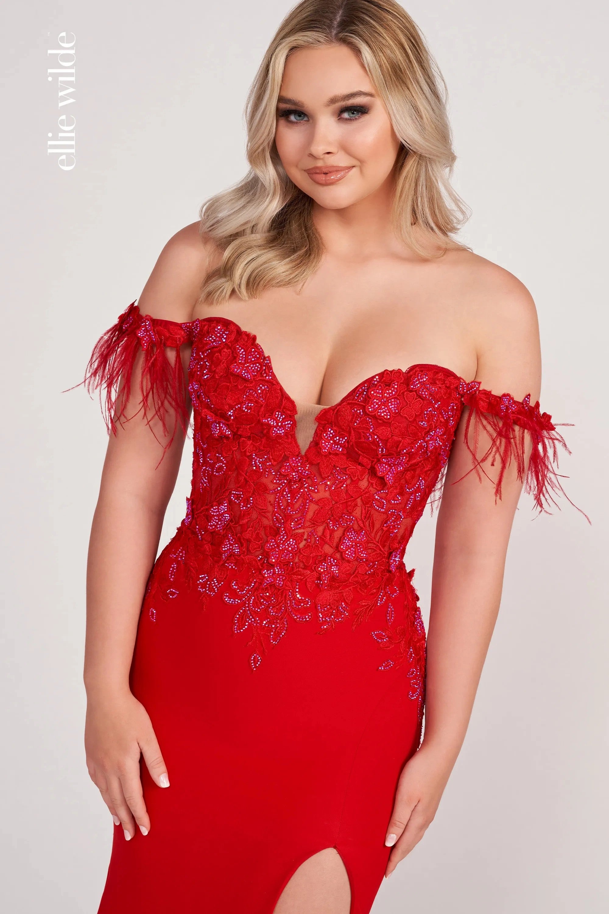 Prom Dresses Formal Fitted Long Prom Dress Red