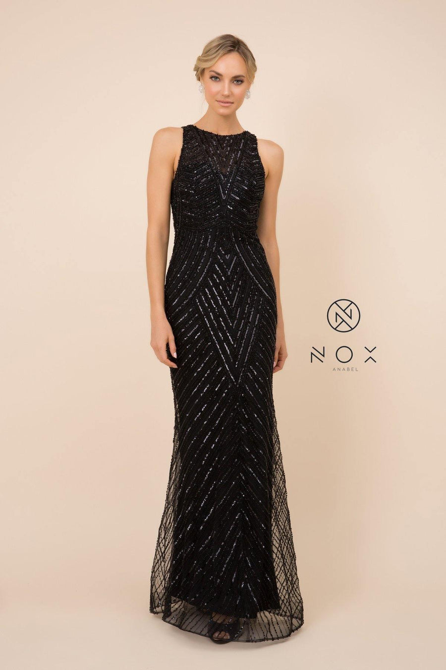 Formal Long Evening Dress Prom Gown Sale - The Dress Outlet