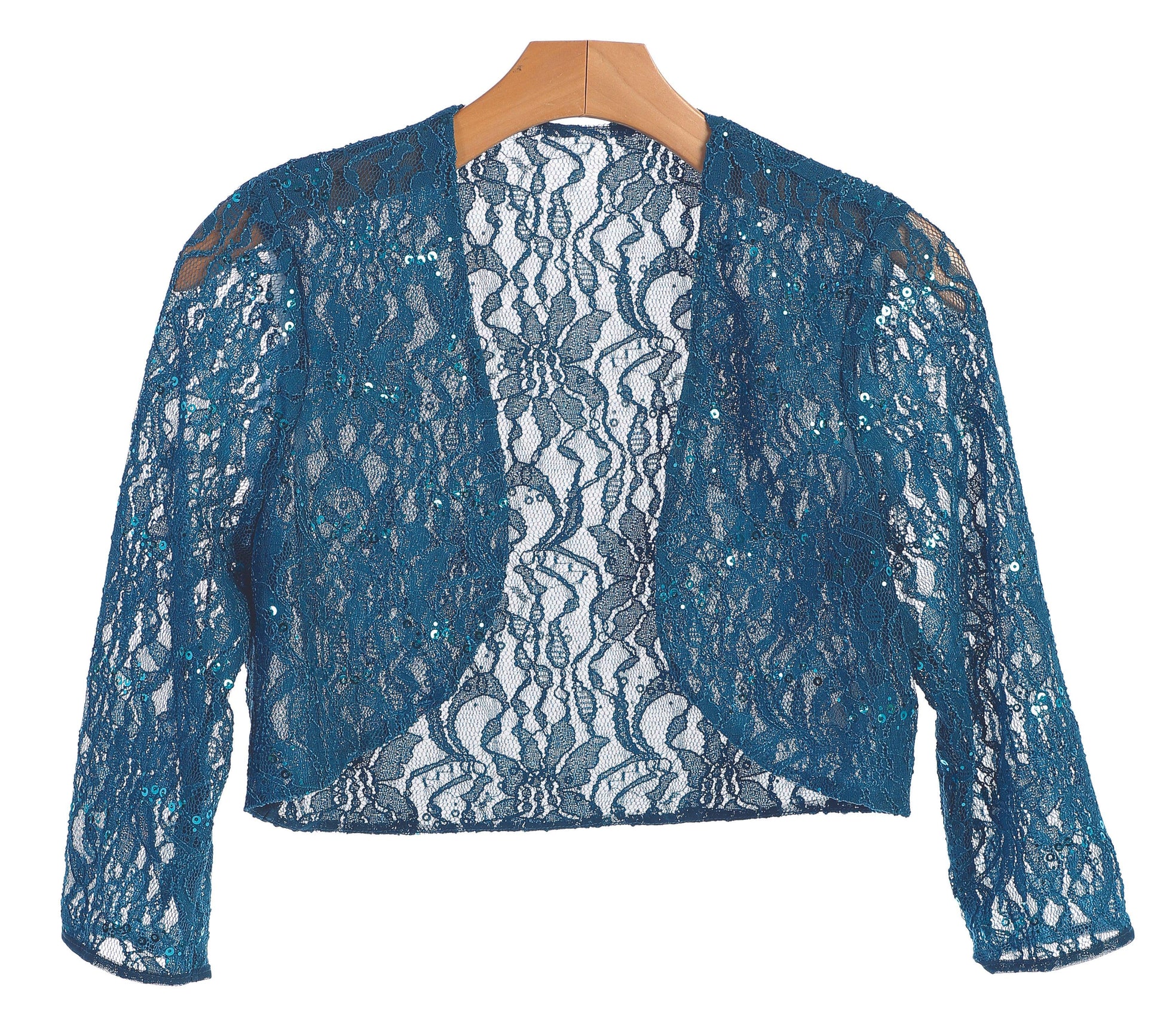 Formal Long Sleeve Lace Bolero Jacket