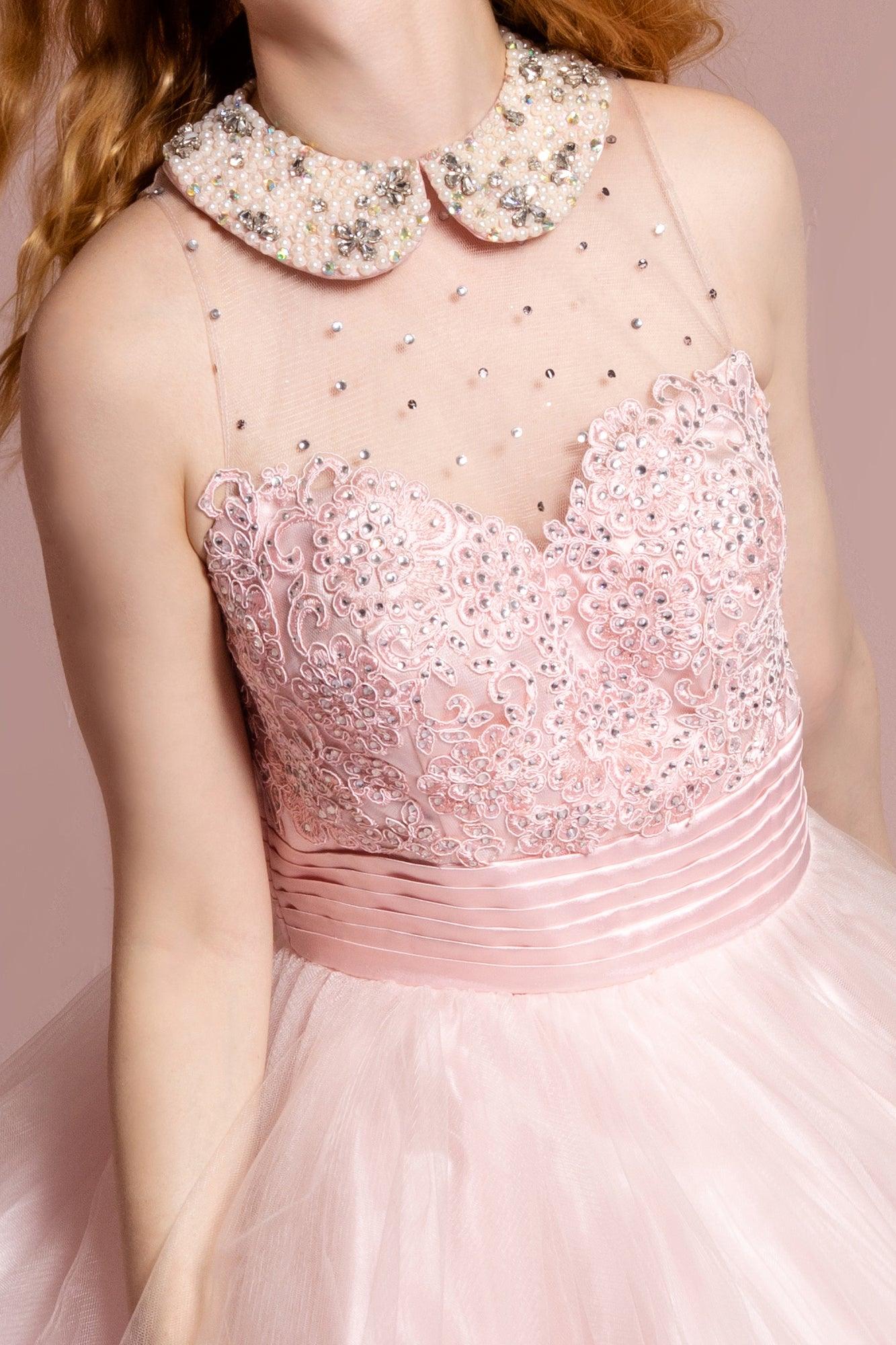 Homecoming Sleeveless Short Prom Dress - The Dress Outlet