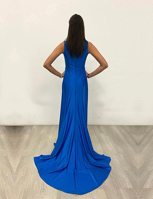 Jessica Angel Long Formal Jumpsuit 863 - The Dress Outlet