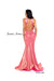 Jessica Angel Long Halter Formal Prom Dress 932 - The Dress Outlet