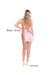 Jessica Angel Short Fitted Cocktail Dress 905 - The Dress Outlet
