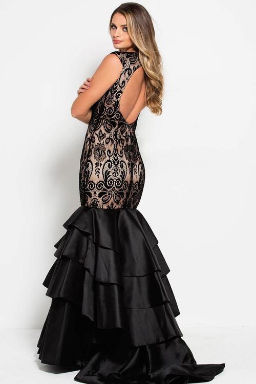 Jovani Fitted Long Prom Dress 52086 - The Dress Outlet