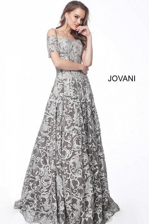 Jovani Long Formal Off Shoulder Ball Gown 61476 - The Dress Outlet