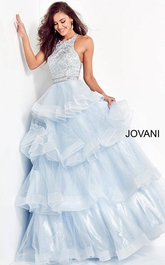 Jovani Long Formal Prom Ball Gown 00461 - The Dress Outlet