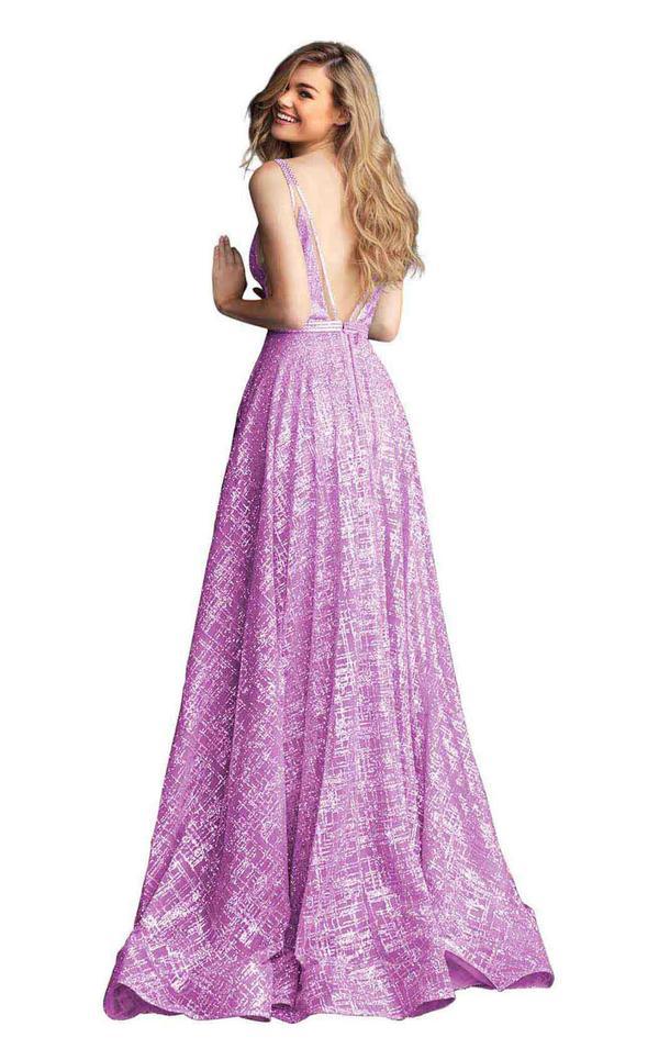 Jovani Long Sleeveless Evening Dress 62515 - The Dress Outlet