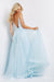 Jovani Long Spaghetti Strap Prom Dress 07637 - The Dress Outlet