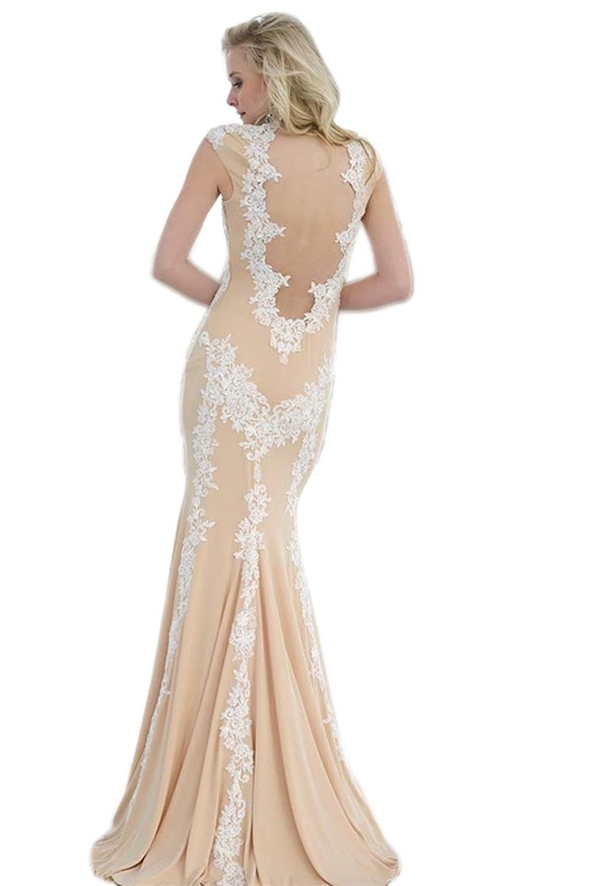 Jovani Mermaid Fit Long Prom Gown 89902 - The Dress Outlet