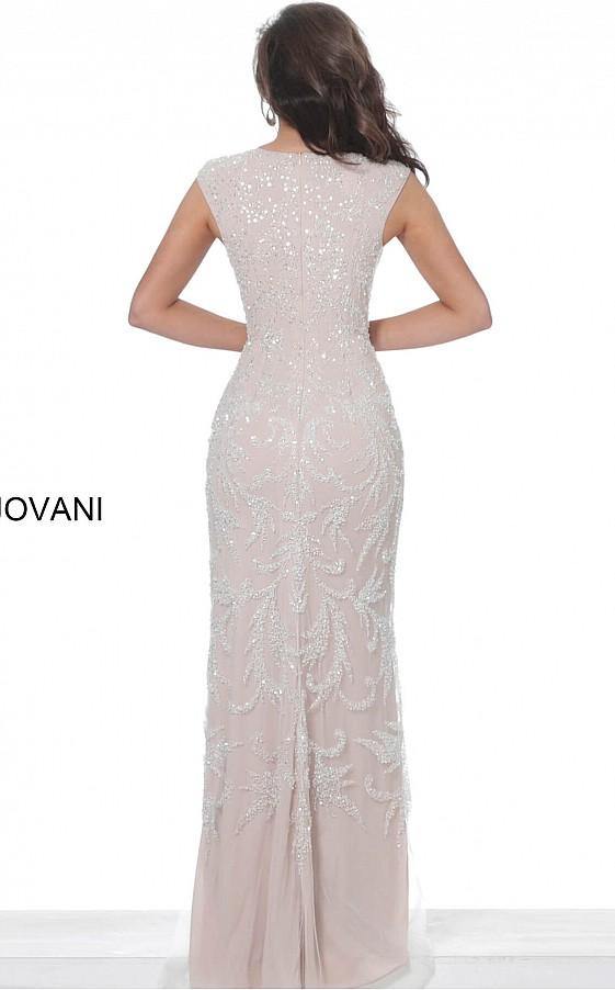 Jovani Mother of the Bride Beaded Long Dress 8102 - The Dress Outlet