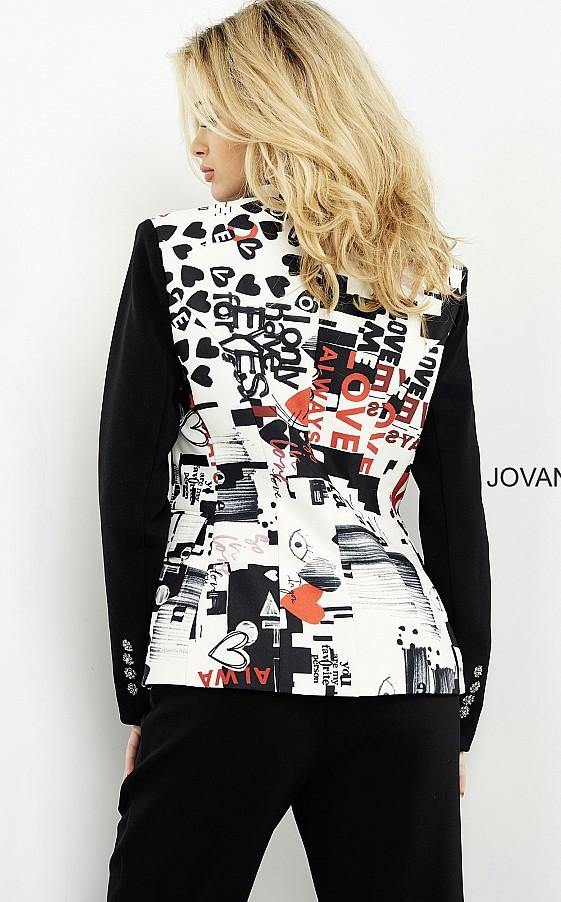 Jovani Multi Ready to Wear Blazer M04173 - The Dress Outlet