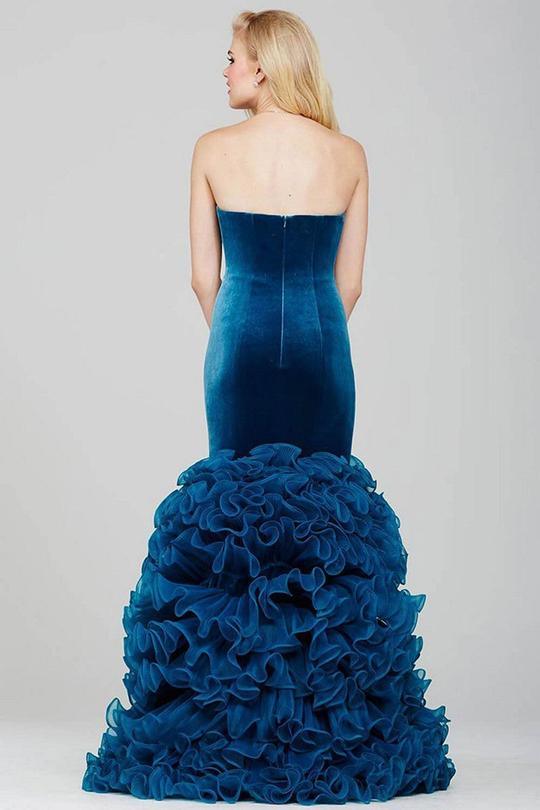 Jovani Plunging Sweetheart Long Mermaid Prom Dress 27903 - The Dress Outlet