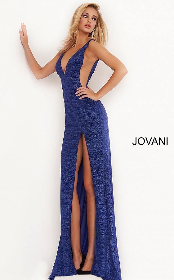 Jovani Prom Long Formal Fitted Evening Dress 02472 - The Dress Outlet