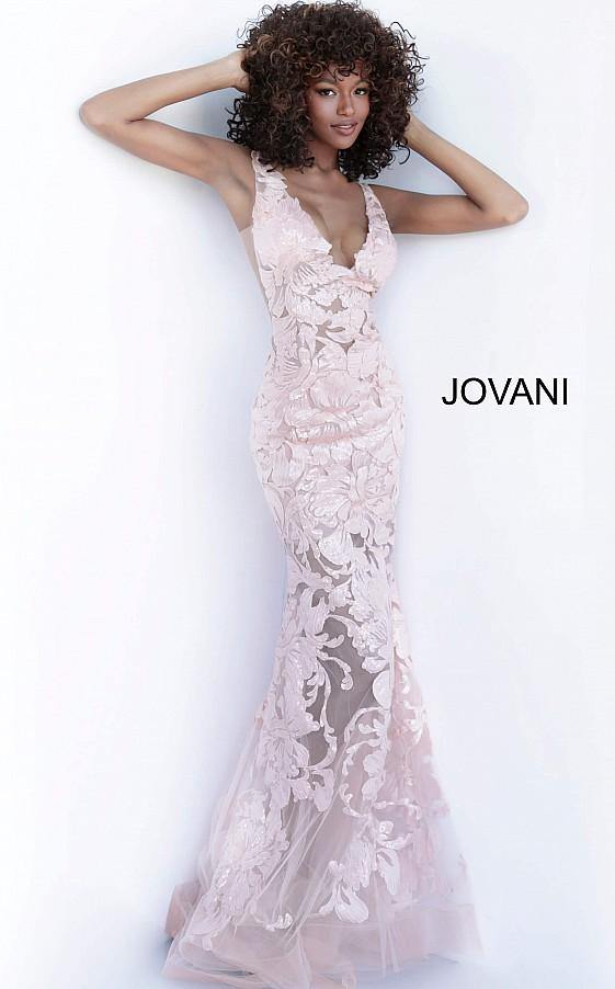 Jovani Prom Long Formal Sleeveless Fitted 60283 - The Dress Outlet