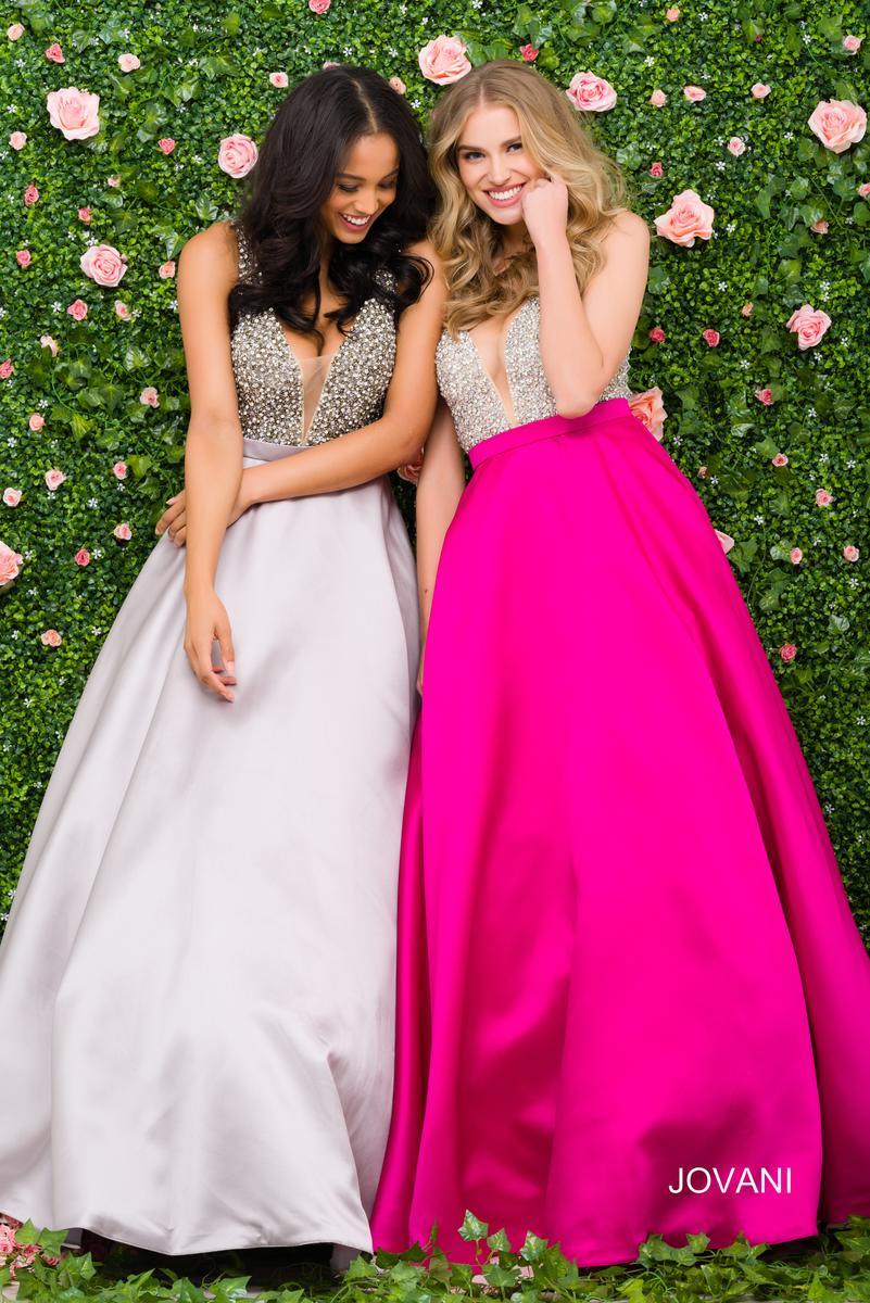 Jovani Prom Long Sleeveless Ball Gown 32609 - The Dress Outlet