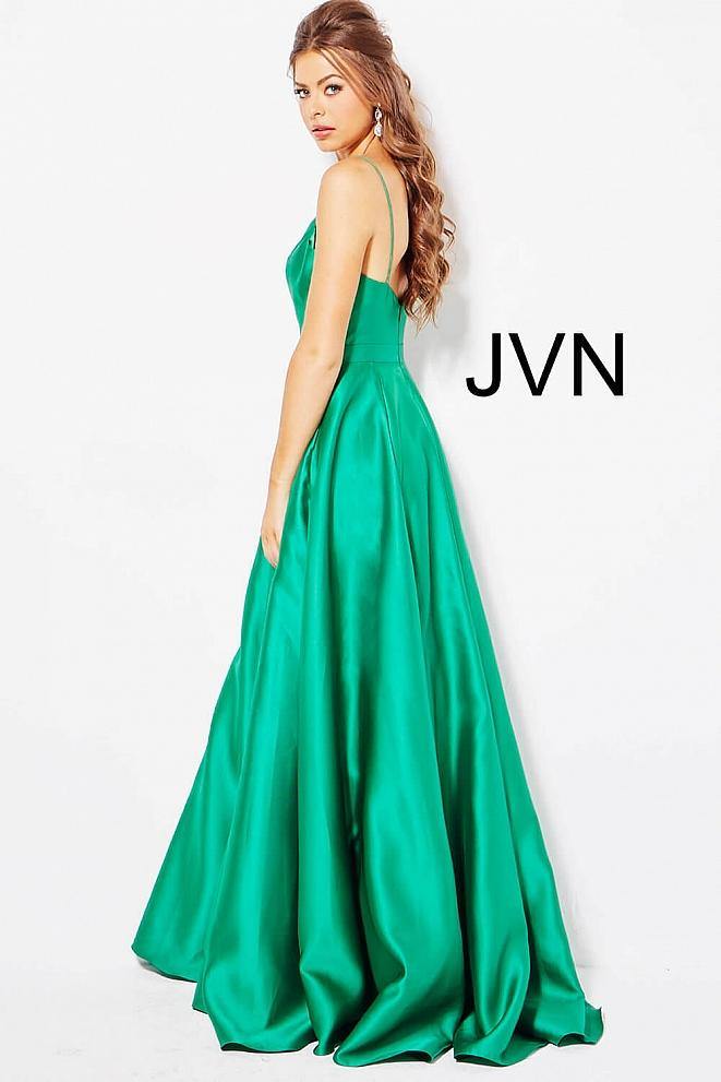 Jovani Prom Long Spaghetti Strap Ball Gown 48791 - The Dress Outlet