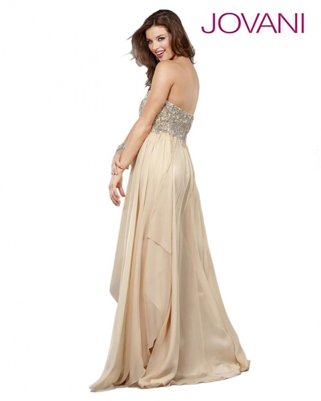 Jovani Prom Long Strapless Formal Dress 1560 - The Dress Outlet