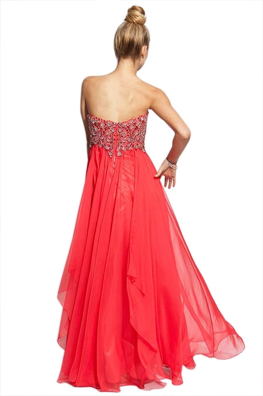 Jovani Prom Long Strapless Formal Dress 1560 - The Dress Outlet
