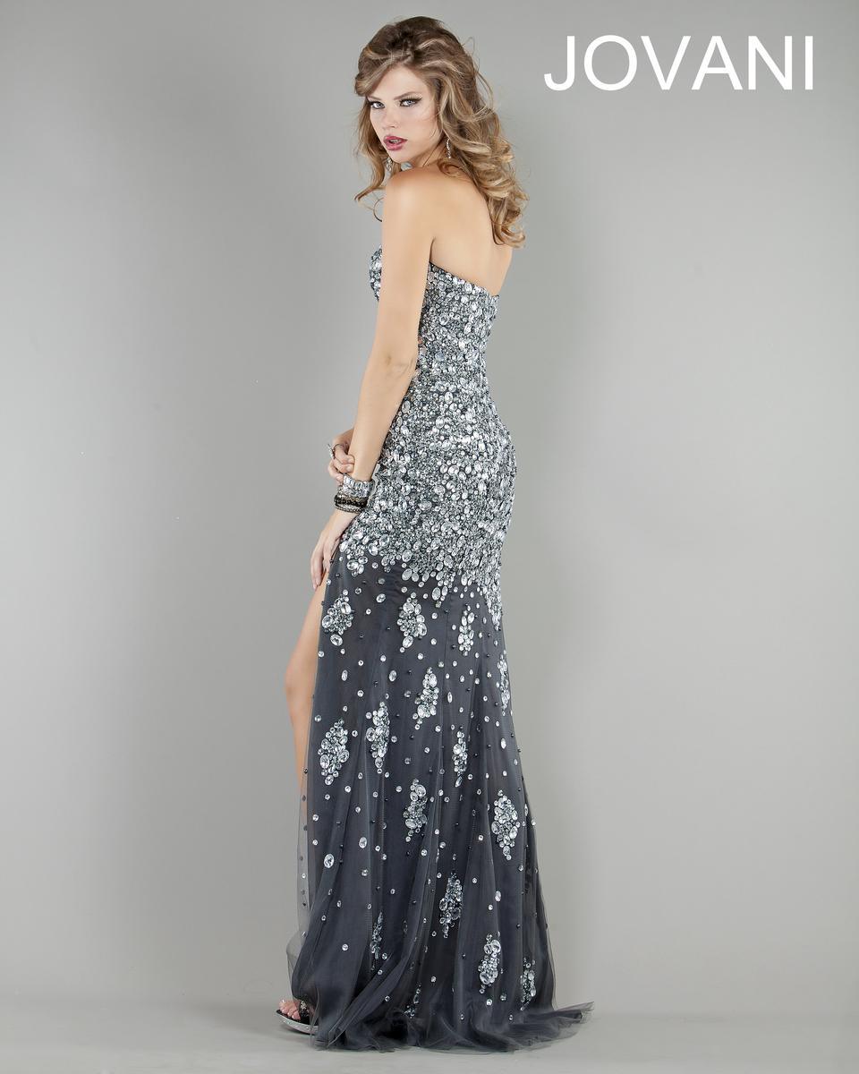 Jovani Prom Long Strapless Formal Evening Gown 4247 - The Dress Outlet