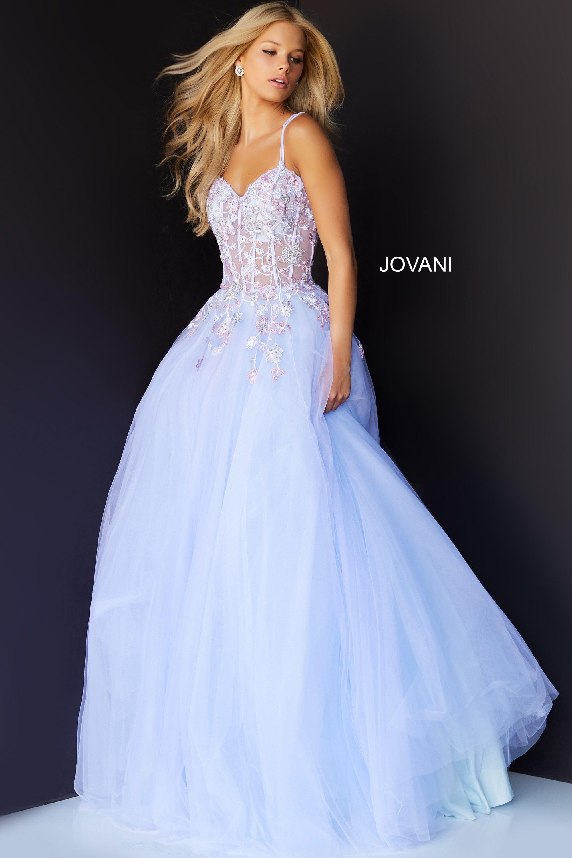 Jovani Prom Sleeveless Long Formal Gown 06207 - The Dress Outlet