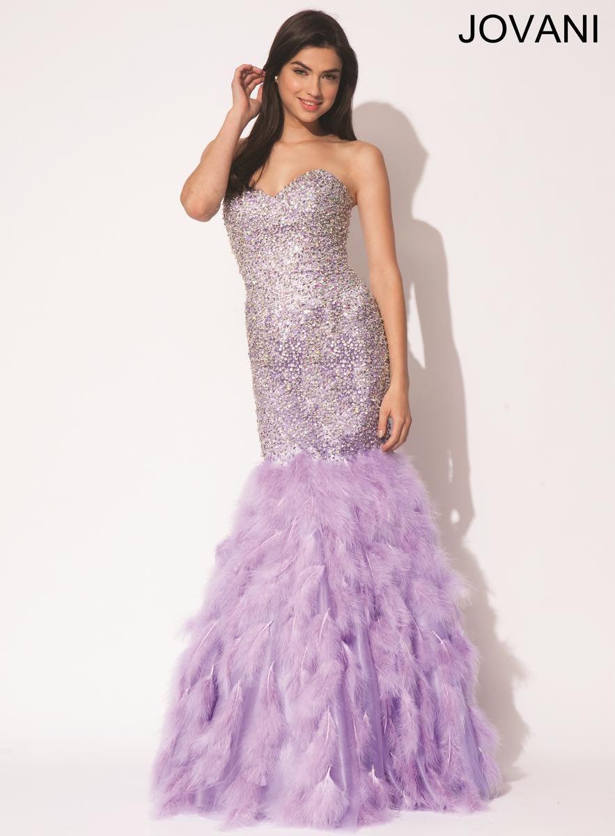Jovani Strapless Mermaid Long Prom Dress 92526 - The Dress Outlet