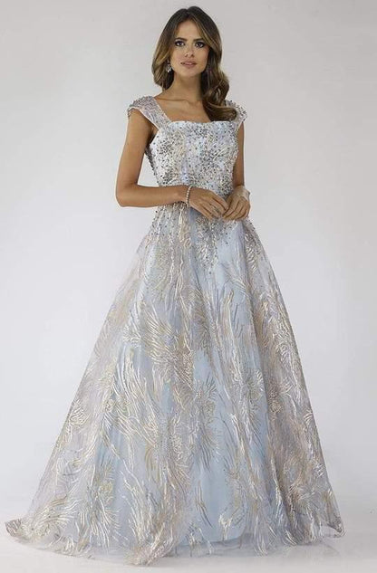 Lara Dresses Long A-line Prom Dress 29674 - The Dress Outlet