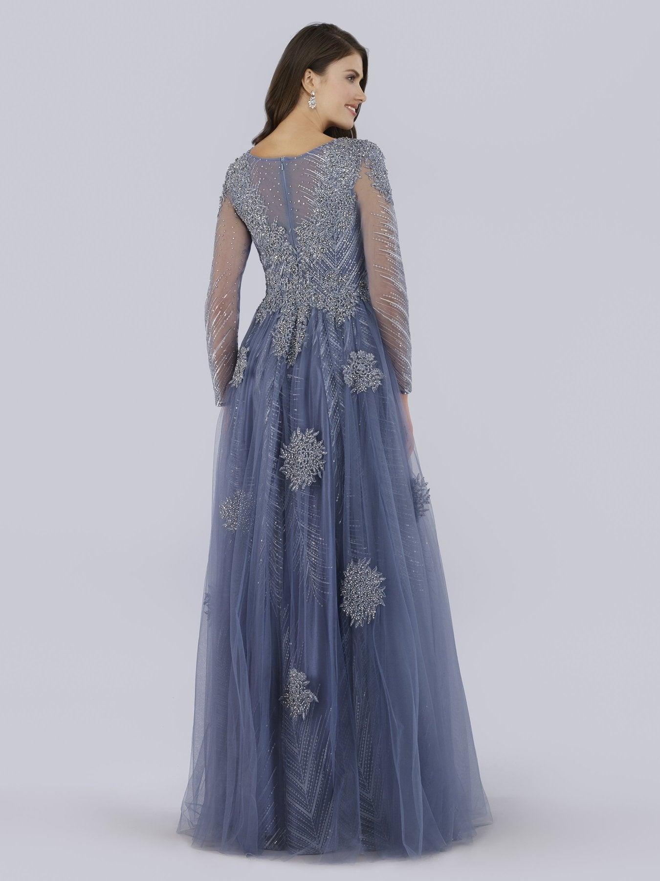 Lara Dresses Long Sleeve Prom Dress 29760 - The Dress Outlet