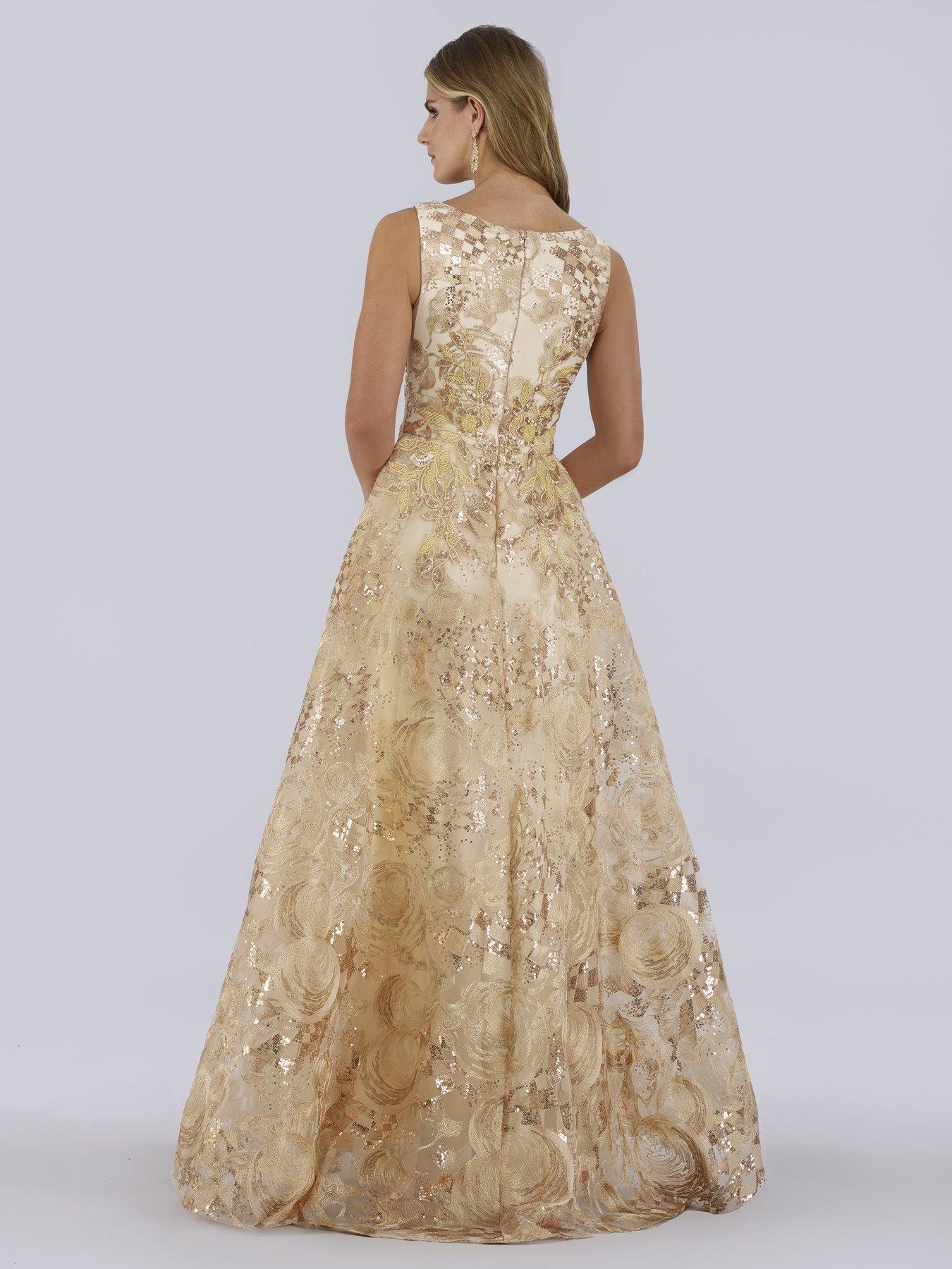 Lara Dresses Long Sleeveless Prom Dress 29748 - The Dress Outlet