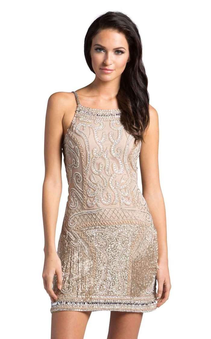 Lara Dresses Short Fitted Dress 29985 - The Dress Outlet