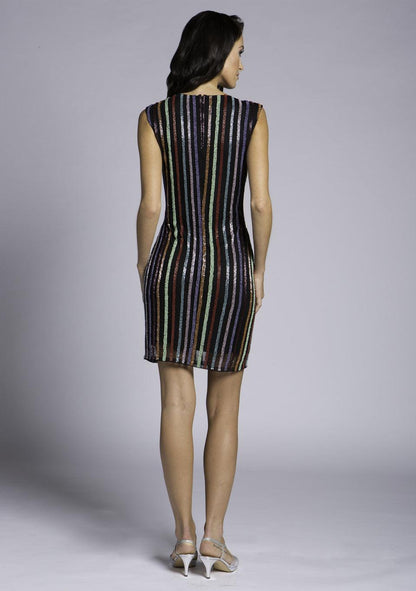 Lara Dresses Short Fitted Dress 33607 - The Dress Outlet