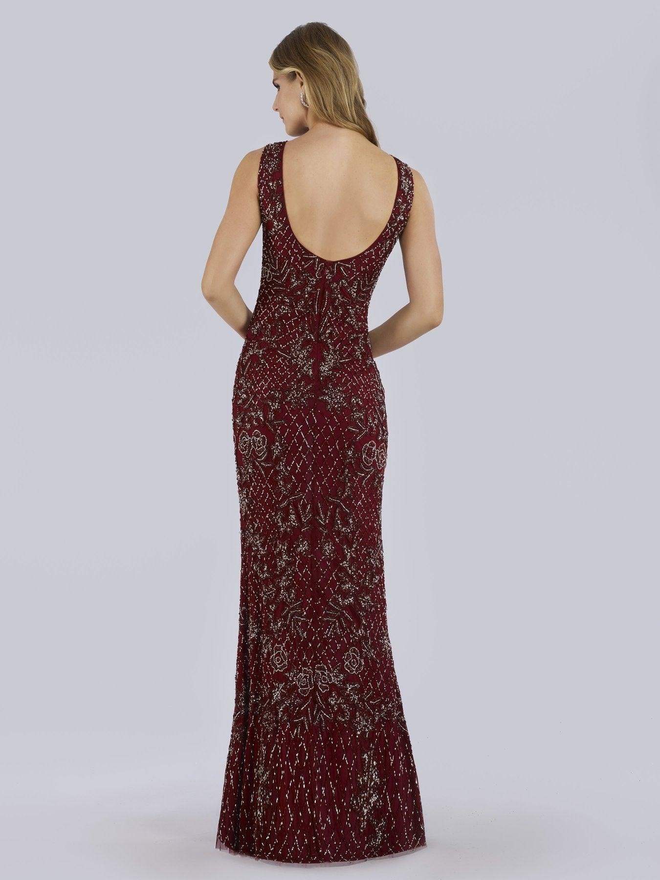 Lara Dresses Sleeveless Long Prom Dress 29818 - The Dress Outlet
