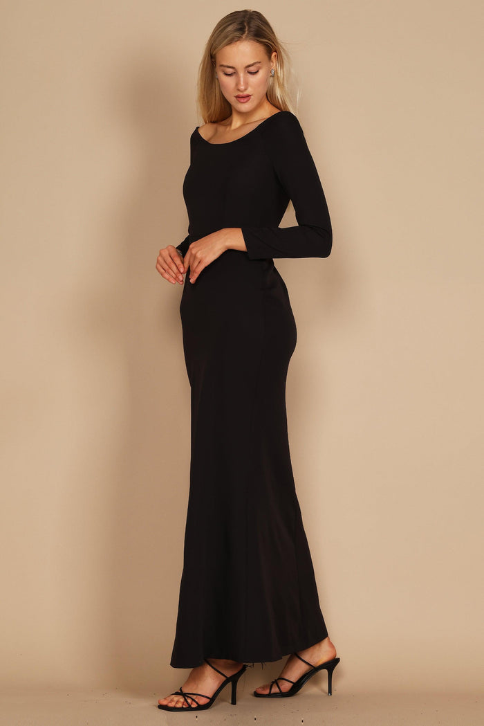 Laundry by Shelli Segal Long Fitted Formal Dress - The Dress Outlet