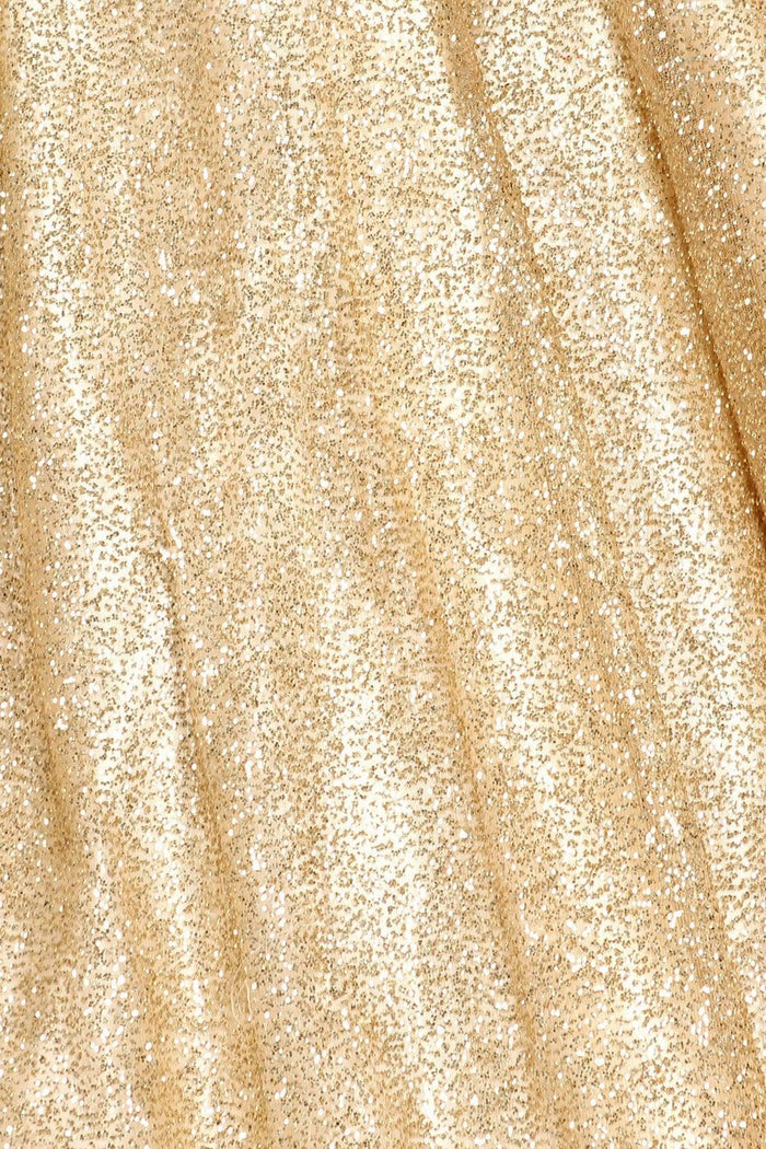 Long Strapless Prom Glitter Ball Gown - The Dress Outlet