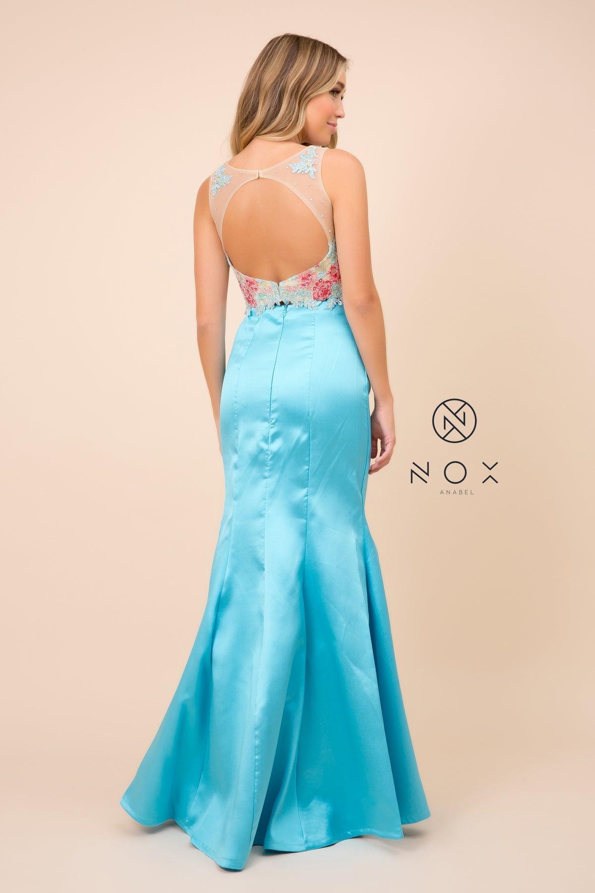 Long Two Piece Mermaid Prom Dress Sale - The Dress Outlet