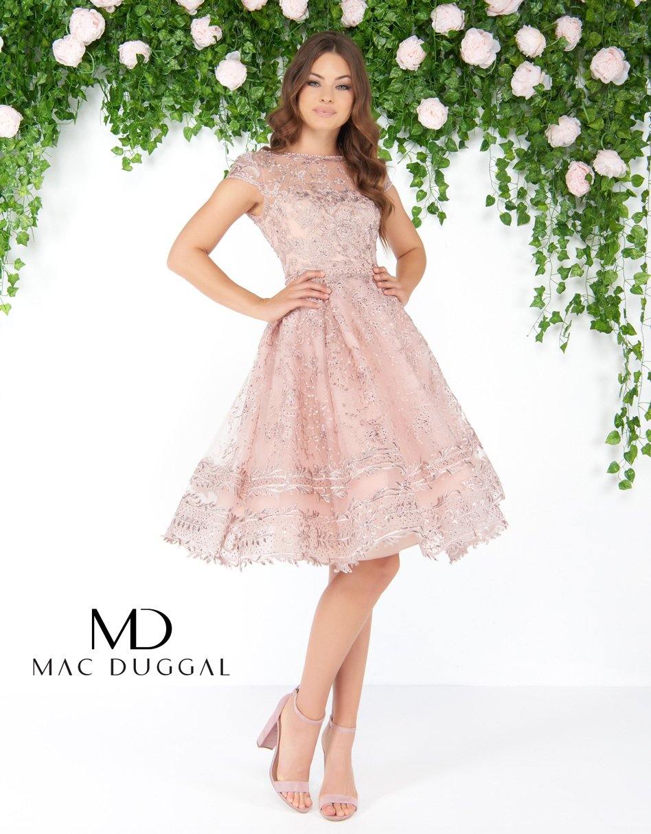 Rose Mac Duggal 50424 Homecoming Short Cocktail Dress